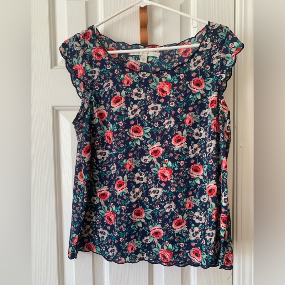 Beautiful Scalloped Blouse